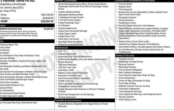 HYUNDAI SANTA FE 2023 5NMS3DAJ1PH532608 image